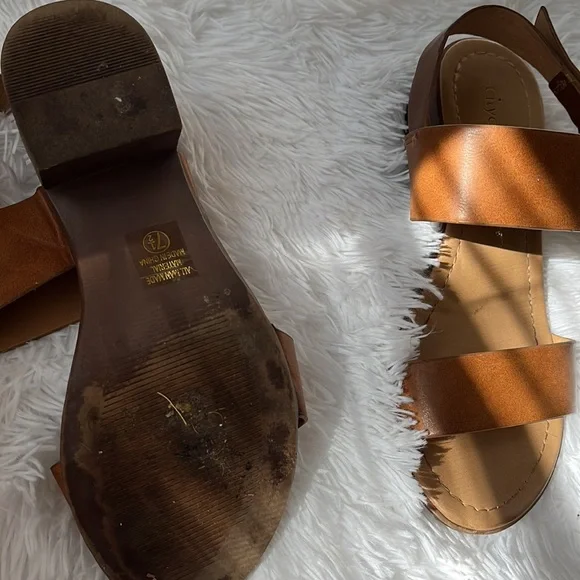 CityClassified 7.5 brown leather heel - Picture 6 of 6